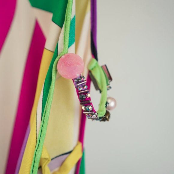 Emilio Pucci SS/05 Multicolour Geometric Top - Picture 3 of 5